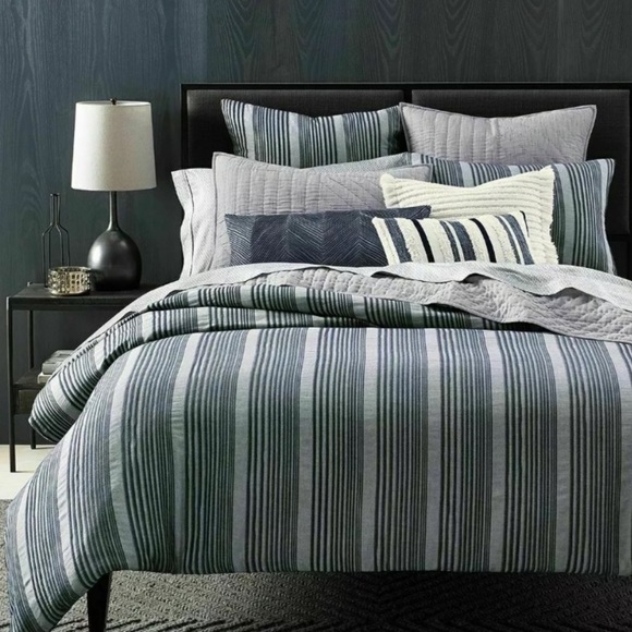 Oake Bedding Fullqueen Chambray Duvet Cover Poshmark